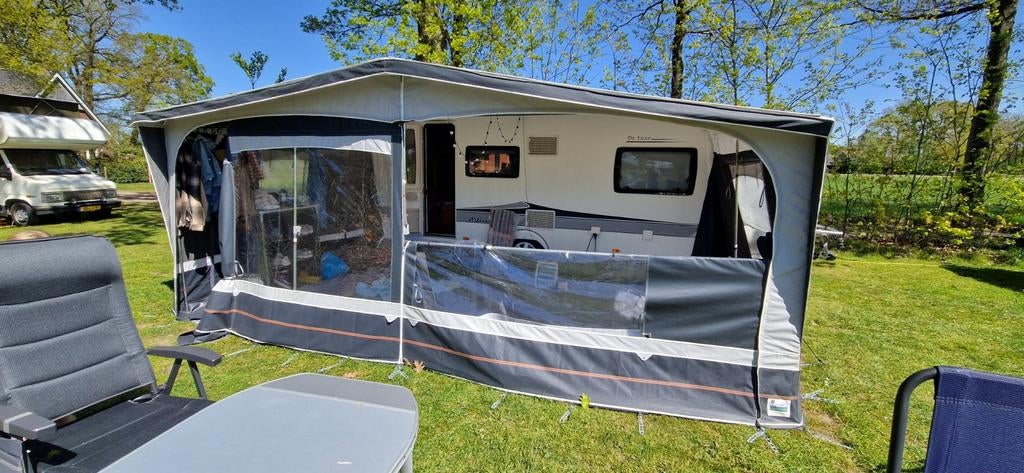 Hypercamp Milaan 300 voortent omloopmaat 12 (931-955), Caravans en Kamperen, Tenten, Ophalen, Gebruikt
