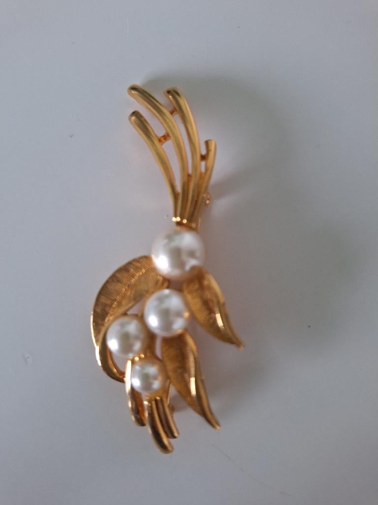 Vintage broche van Napier, Overige materialen, 4 tot 7 cm, Ophalen of Verzenden, Zo goed als nieuw