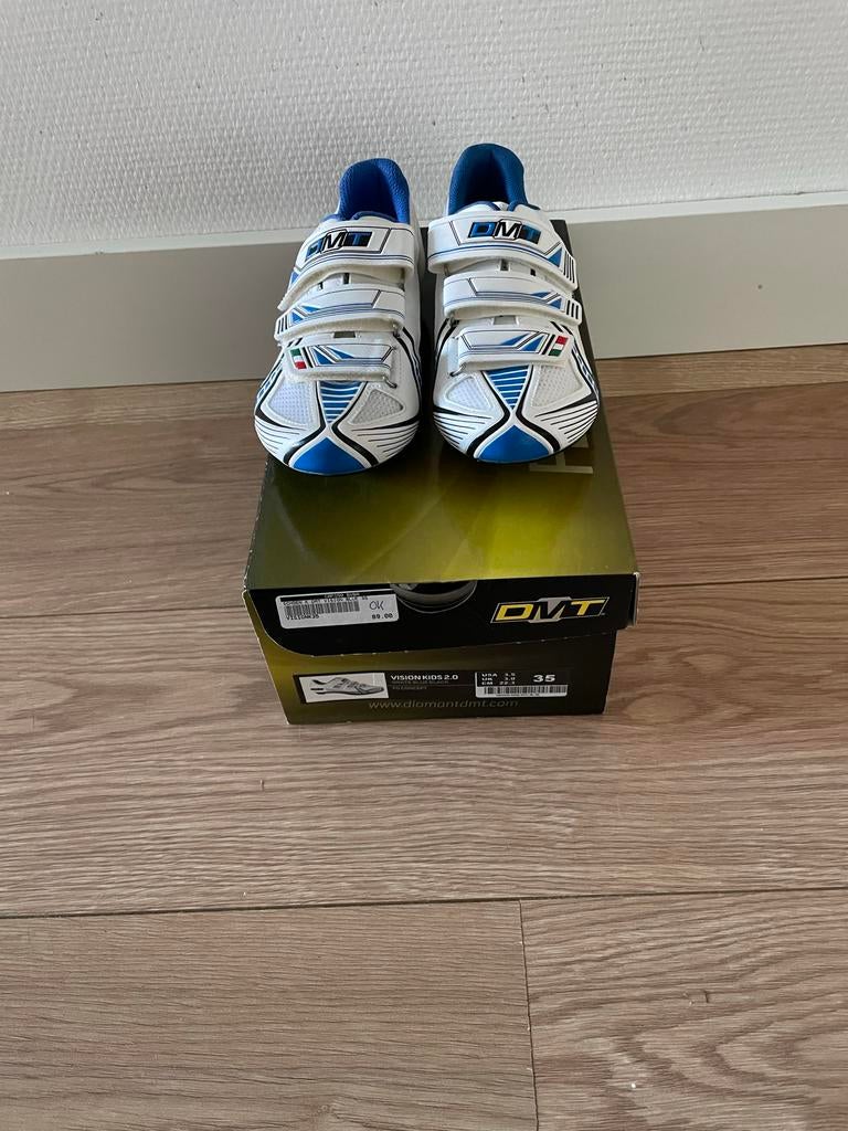 DMT Vision Kids 2.0 Wielrenschoenen - Maat 35, Sport en Fitness, Ophalen of Verzenden, Zo goed als nieuw, Schoenen