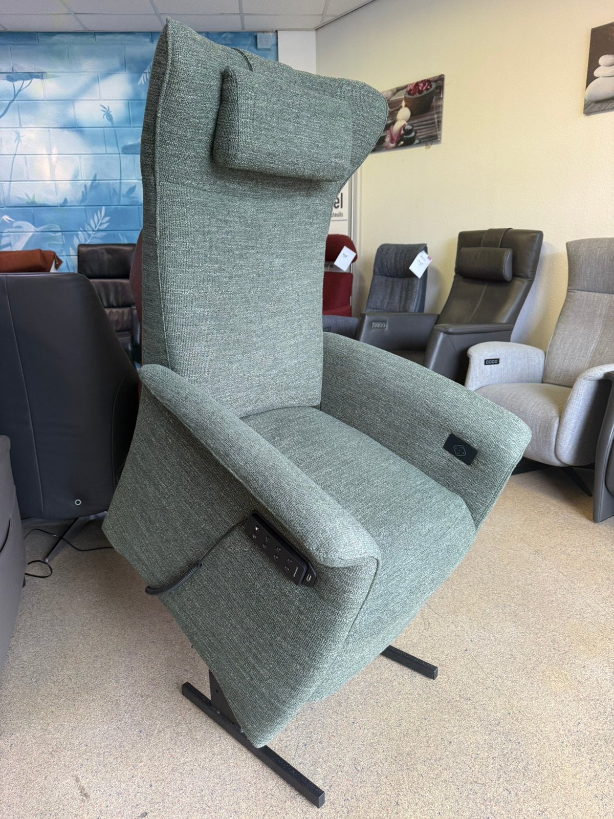 Prominent E-Chair sta op relax stoel gratis bezorgd met bon