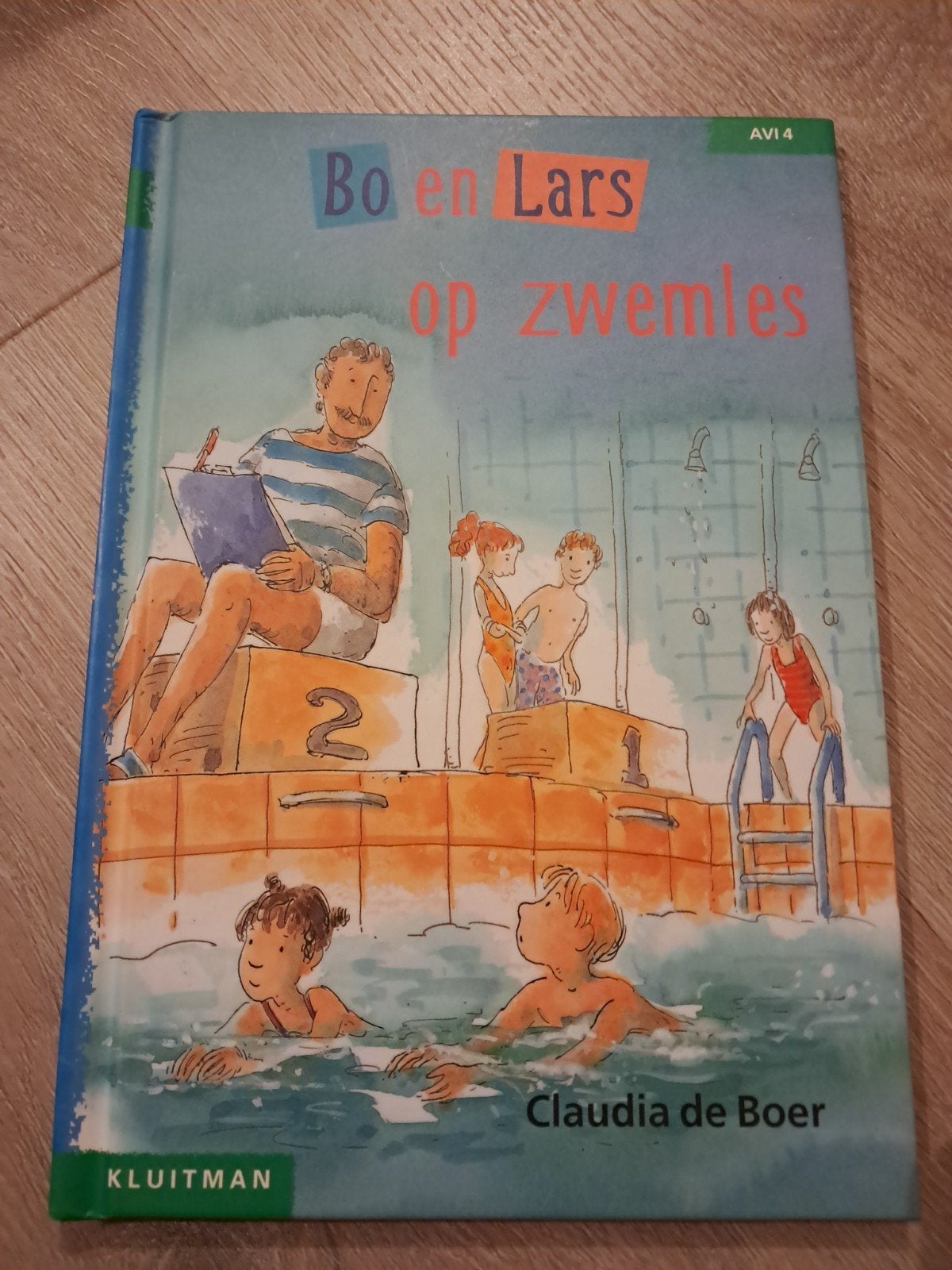 Z4 Bo en Lars op zwemles - AVI 4 kinderboek, Ophalen of Verzenden