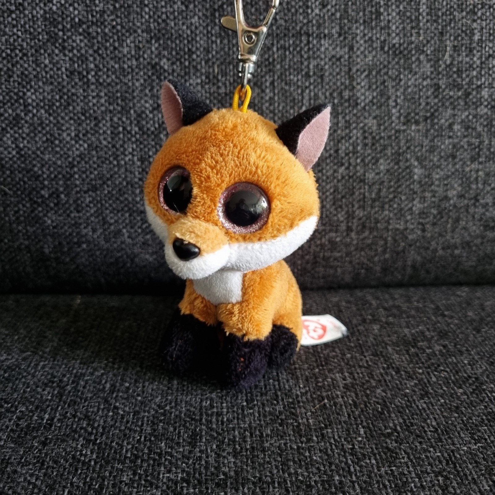 Ty Beanie Boo Slick de vos sleutelhanger, Ophalen of Verzenden