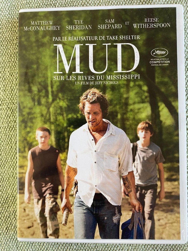 Mud DVD R2 | McConaughey Witherspoon | Engels/Frans, Gebruikt, Frans, Overige genres, Ophalen of Verzenden