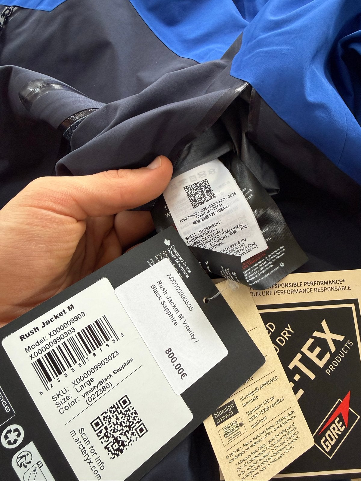 Arc'teryx jassen in diverse maten en modellen (deels nieuw), Ophalen of Verzenden, Zo goed als nieuw, Overige maten, Meerkleurig