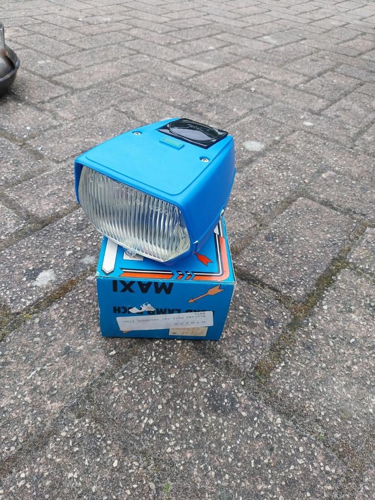 Puch maxi koplamp blauw nos, Ophalen of Verzenden, Nieuw, Koplamp