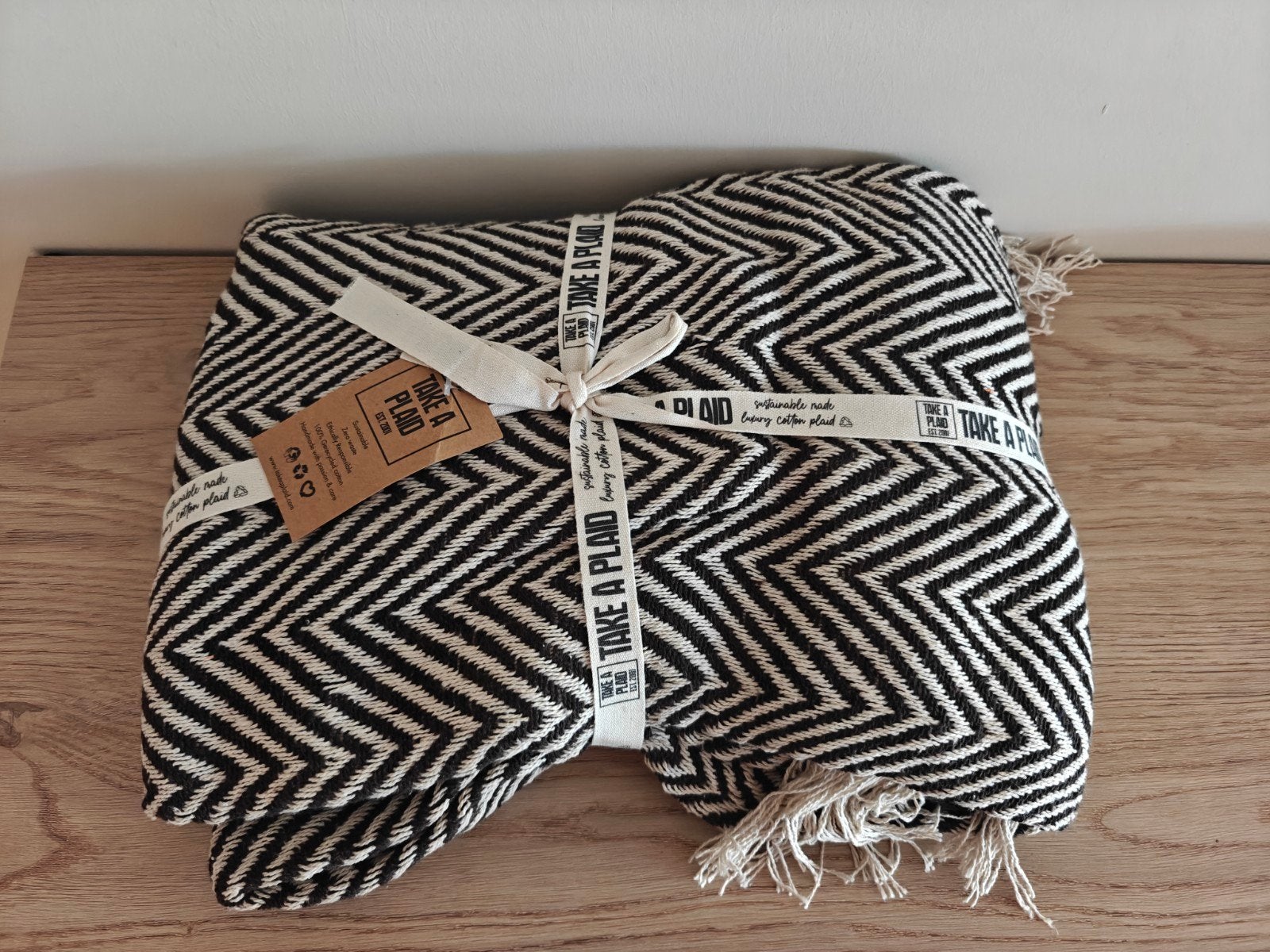 Nieuw Take A Plaid deken - gerecycled katoen, Ophalen, Nieuw