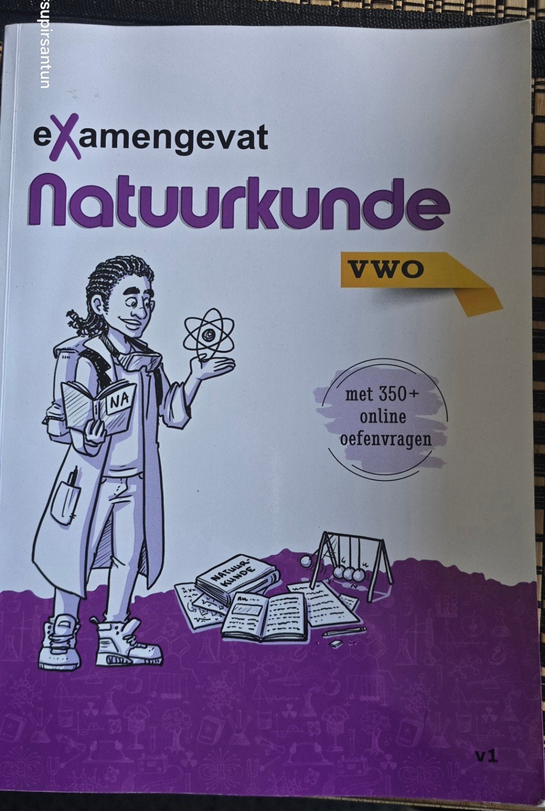 eXamengevat - Natuurkunde VWO, Boeken, Schoolboeken, Ophalen of Verzenden, Zo goed als nieuw, Overige niveaus, Nederlands