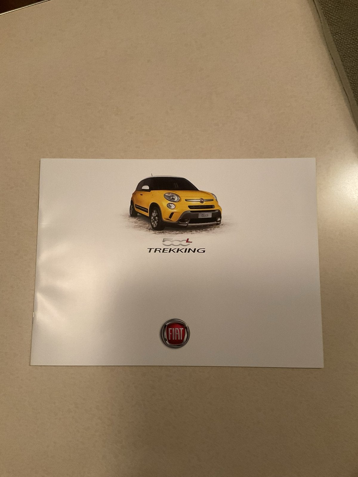 Fiat 500L Trekking brochure, Ophalen of Verzenden, Zo goed als nieuw