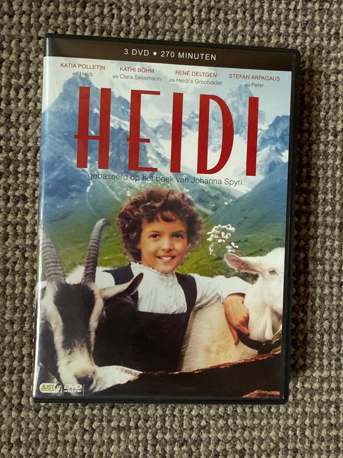 Heidi - De complete serie (3 DVD's, 270 minuten), Alle leeftijden, Nederlands, Ophalen of Verzenden, Zo goed als nieuw