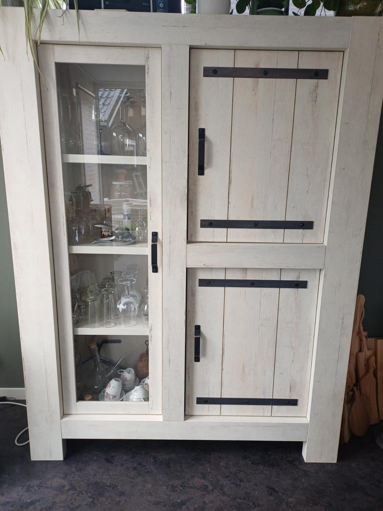 Zware kast en mooie hang tv kast, Met deur(en), Ophalen of Verzenden, 200 cm of meer, 150 tot 200 cm