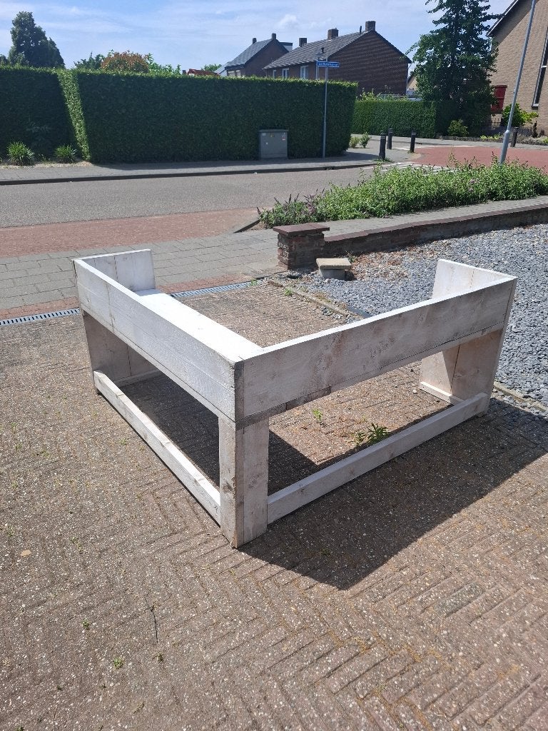 Hoektafel, Ophalen, Gebruikt, Steigerhout, 75 cm of meer
