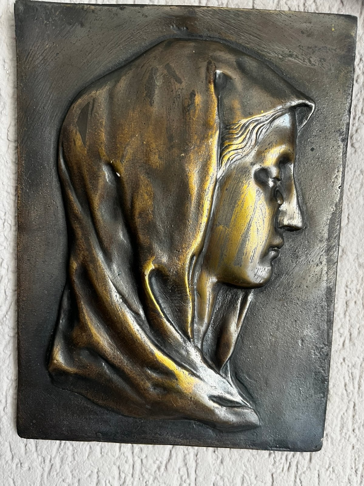 Reliëf, Ophalen of Verzenden, Brons