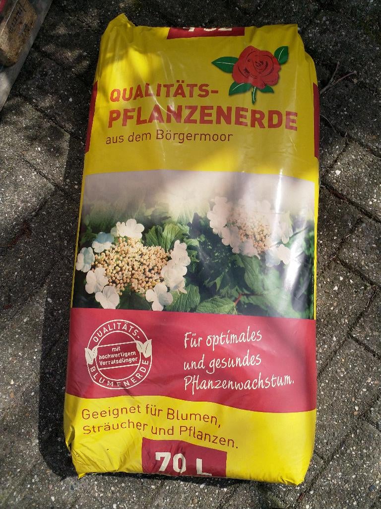 plantenaarde, Ophalen, Overige soorten, Volle zon