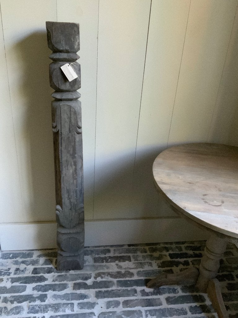 Landelijke houten baluster Aura, Bruin, Ophalen, Nieuw, Landelijk