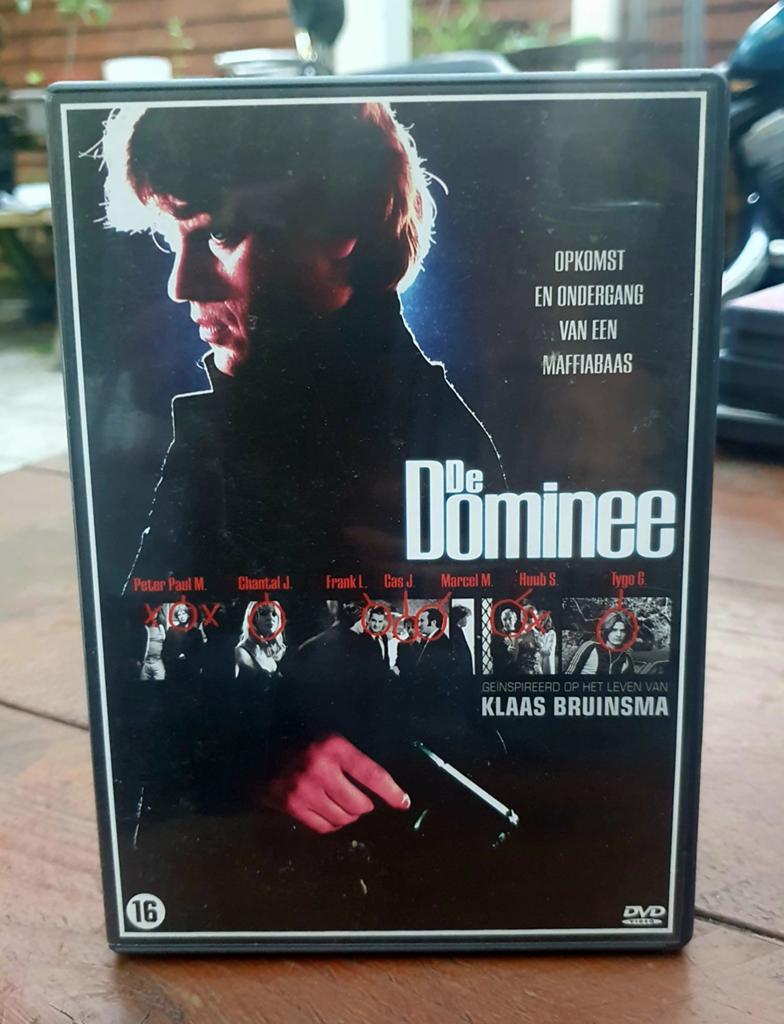 De Dominee DVD - Misdaadfilm over Klaas Bruinsma, Vanaf 16 jaar, Ophalen of Verzenden, Gebruikt, Maffia en Misdaad
