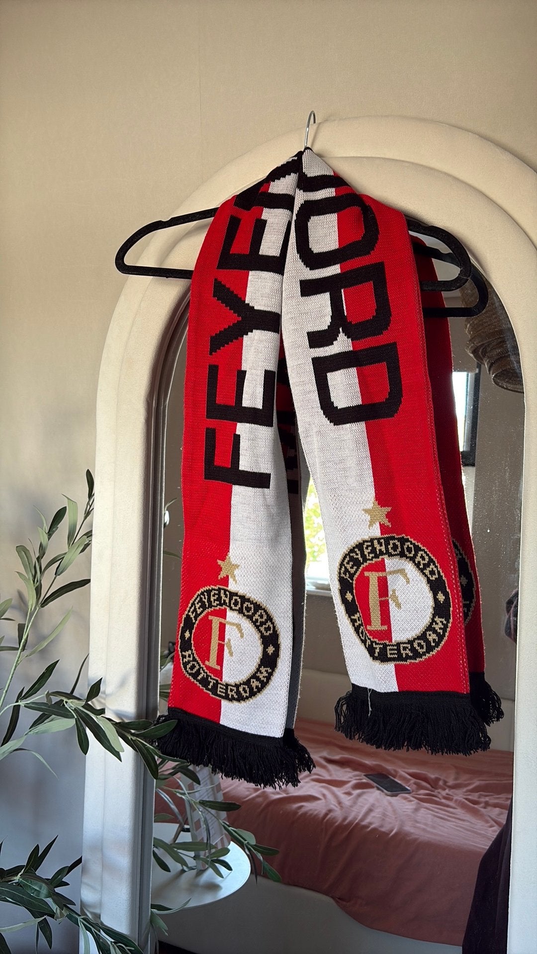 Feyenoord sjaal, Ophalen of Verzenden, Zo goed als nieuw, Overige maten, Sjaal