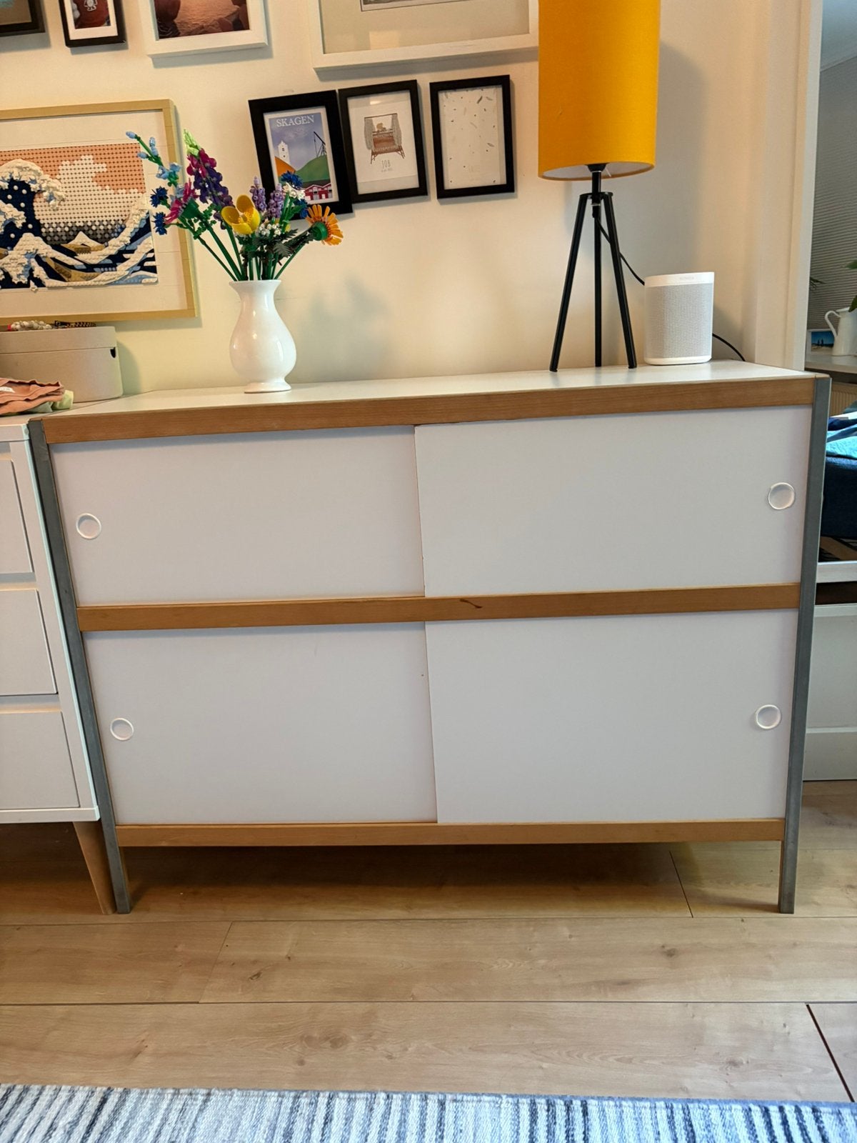 Kewlox kast, Ophalen, 100 tot 150 cm, Overige houtsoorten, 50 tot 75 cm