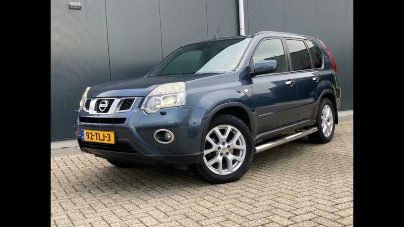 Nissan X-Trail 2.0 DCI LE 110KW 4WD AUT 2012 Blauw, Auto's, Automaat, 1995 cc, Zwart, 4 cilinders