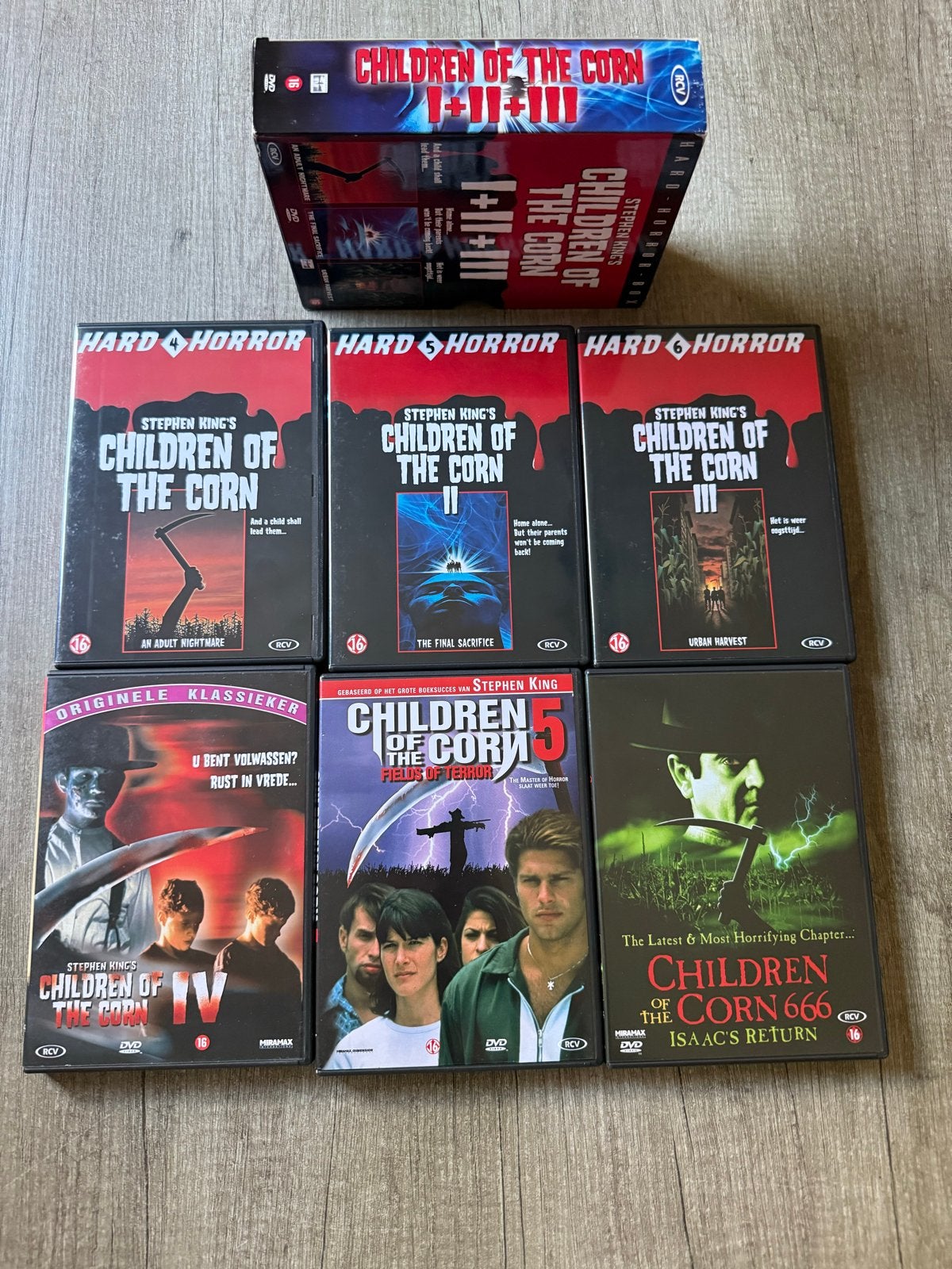Children of the Corn DVD’s Compleet (deel 1 t/m 6), Vanaf 16 jaar, Nederlands, Ophalen of Verzenden, Horror-komedie