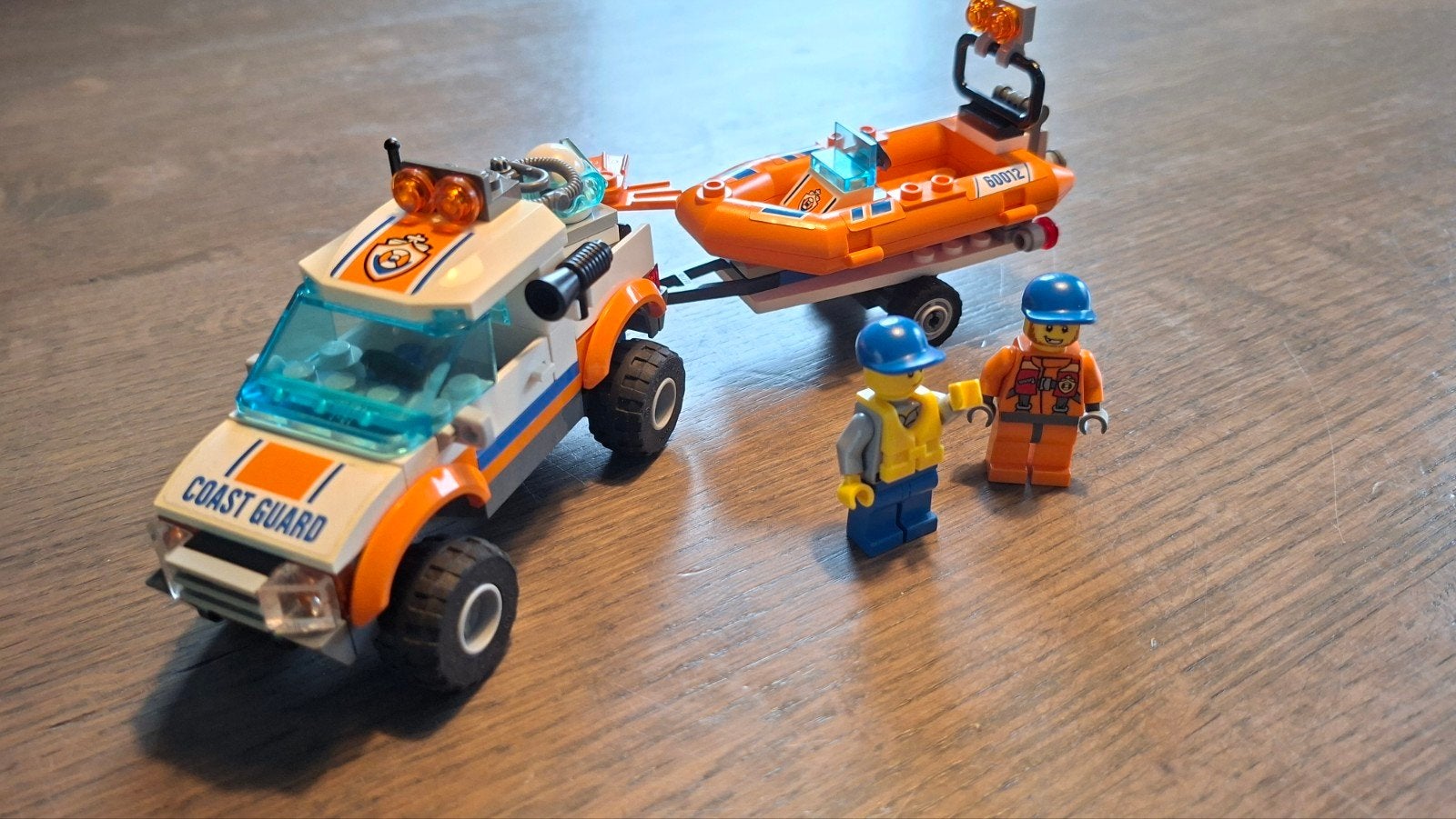 Lego 4x4 & duikersboot 60012, City, Lego, Nieuw, Ophalen of Verzenden