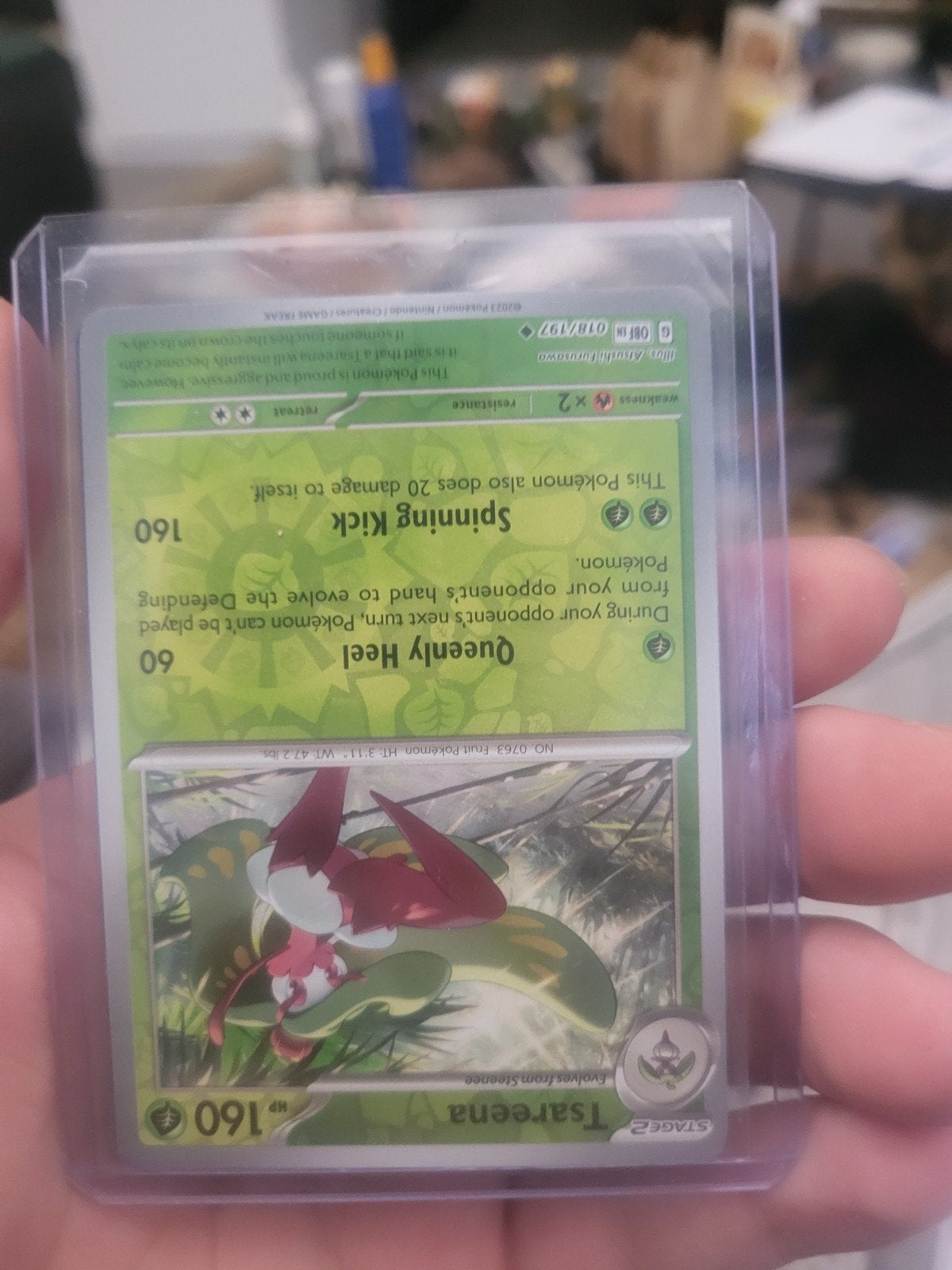 Pokémon Kaarten: Smoliv, Tsareena en Basic Energy, Ophalen, Nieuw, Meerdere kaarten, Foil