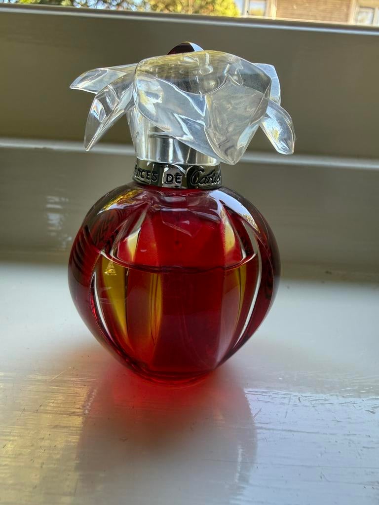 Delices de cartier eau de toilette, Sieraden, Tassen en Uiterlijk, Uiterlijk | Parfum, Ophalen of Verzenden, Zo goed als nieuw