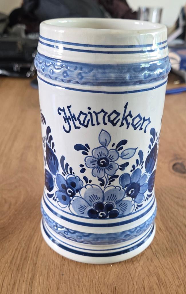 Delftsblauwe bierpul Heineken, Ophalen