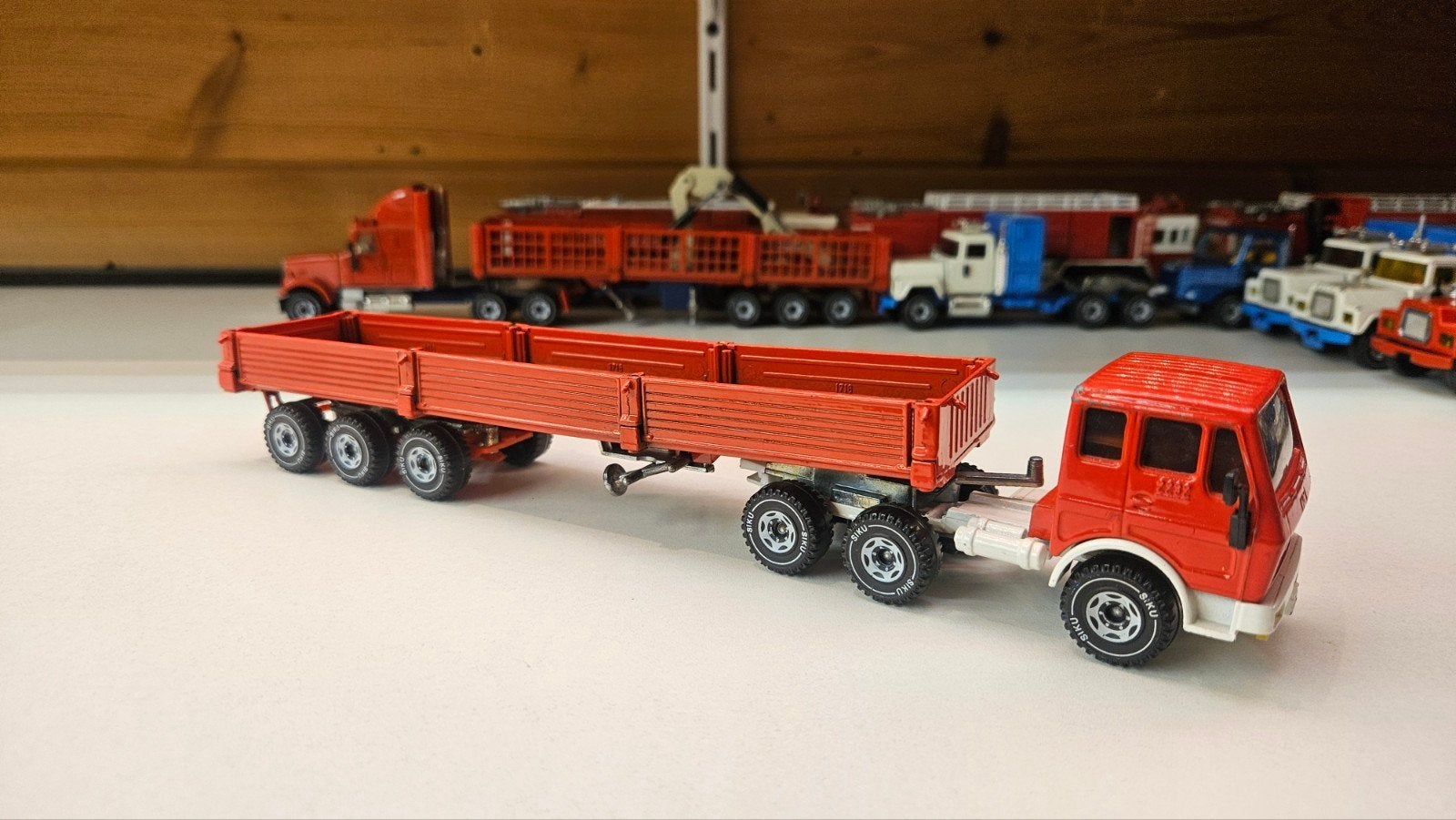 Siku 1.55, Hobby en Vrije tijd, Modelauto's | 1:50, Ophalen, Zo goed als nieuw, Bus of Vrachtwagen, SIKU