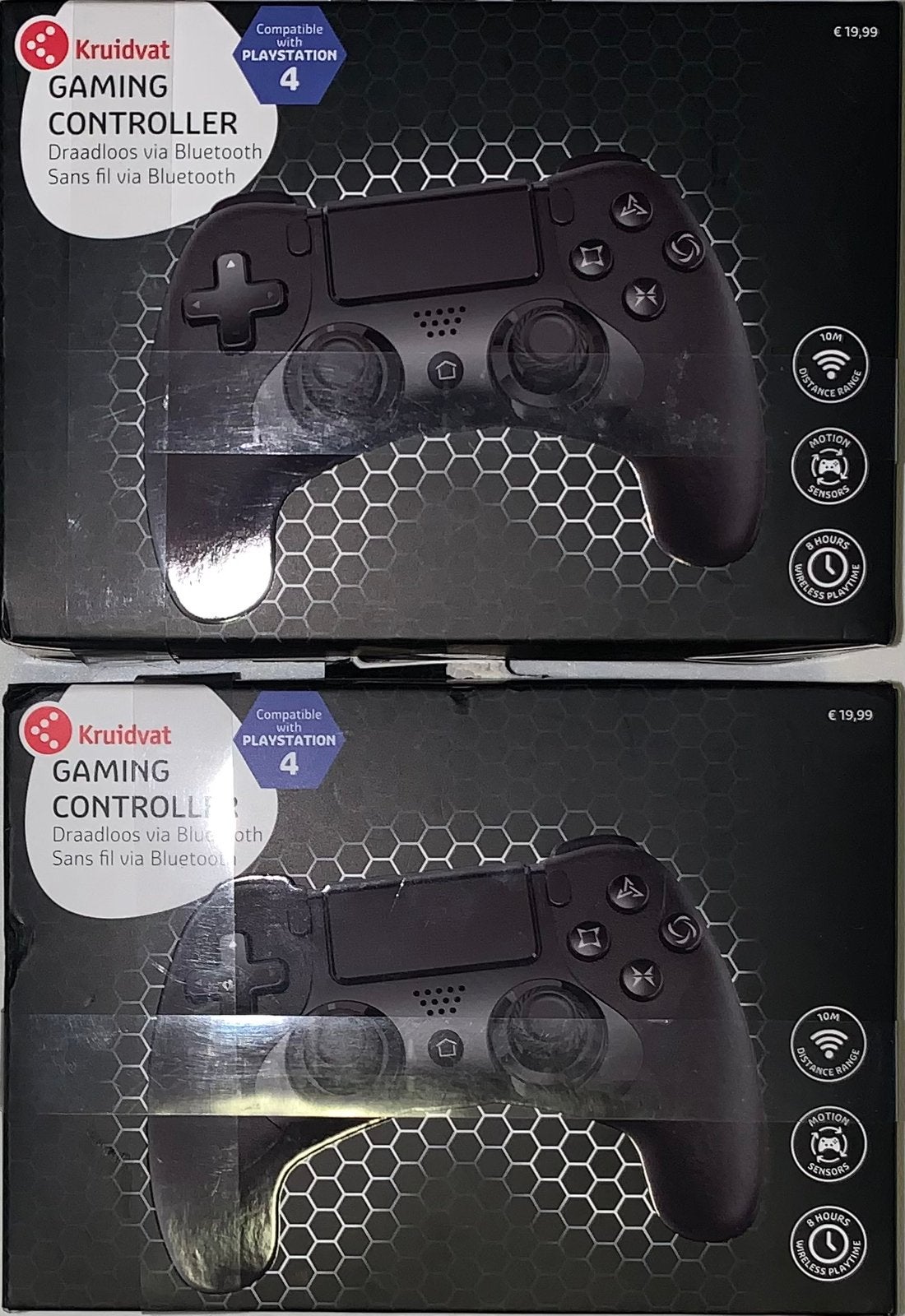 2 PlayStation 4 Controllers [Kruidvat] Nieuw, Spelcomputers en Games, Spelcomputers | Sony PlayStation Consoles | Accessoires