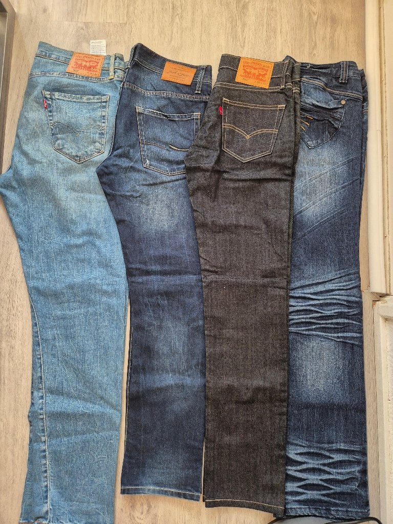 Partij herenkleding 100stuks+130stuks dameskleding, Ophalen, Gedragen, Overige maten