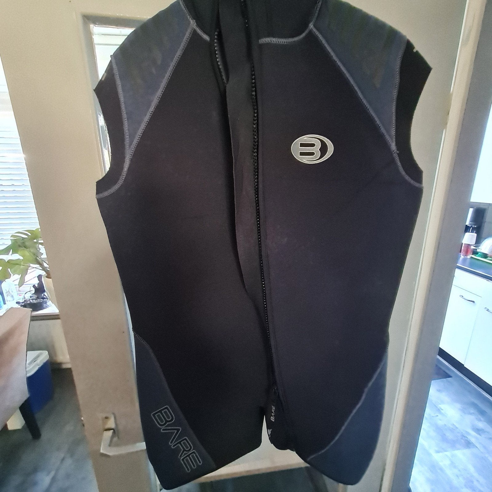 Bare 7mm duikpak met shorty en cap - Gebruikt, Ophalen of Verzenden, Gebruikt, Duikpak