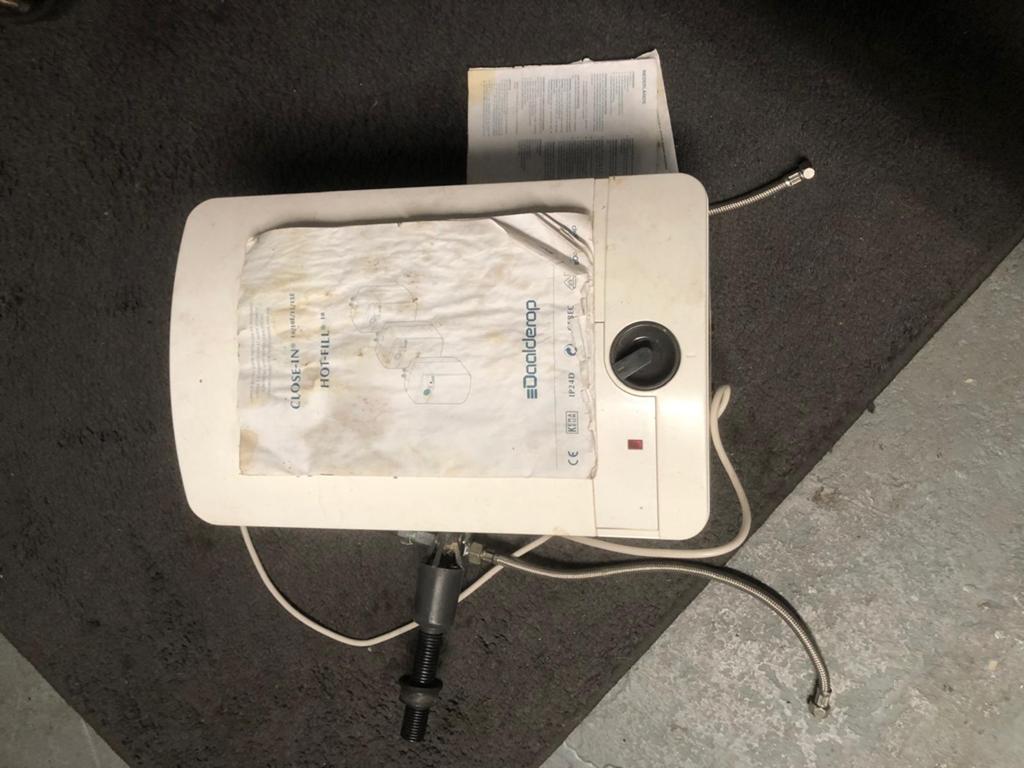 Boiler merk daaldrop. 10 l., Minder dan 20 liter, Ophalen of Verzenden, Zo goed als nieuw, Boiler
