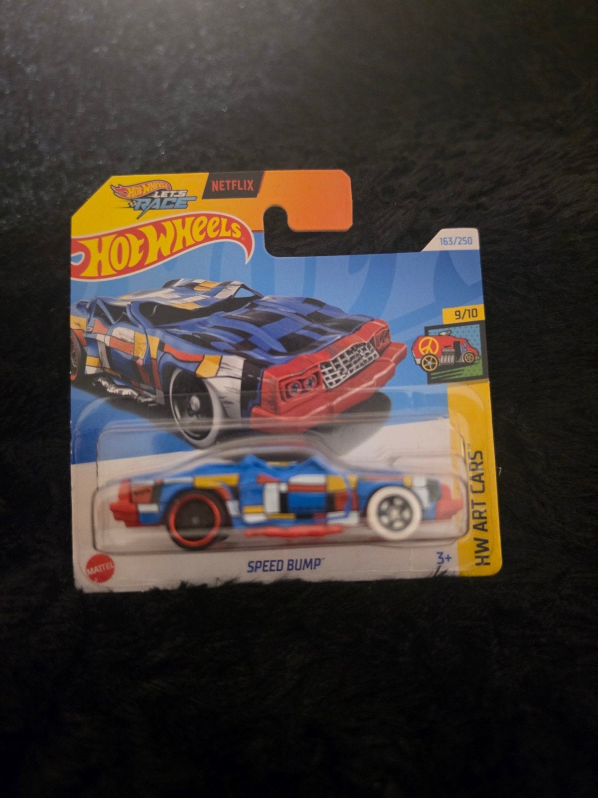 Hot Wheels Speed Bump Netflix HW Art Cars 163/250, Ophalen of Verzenden, Nieuw, Auto