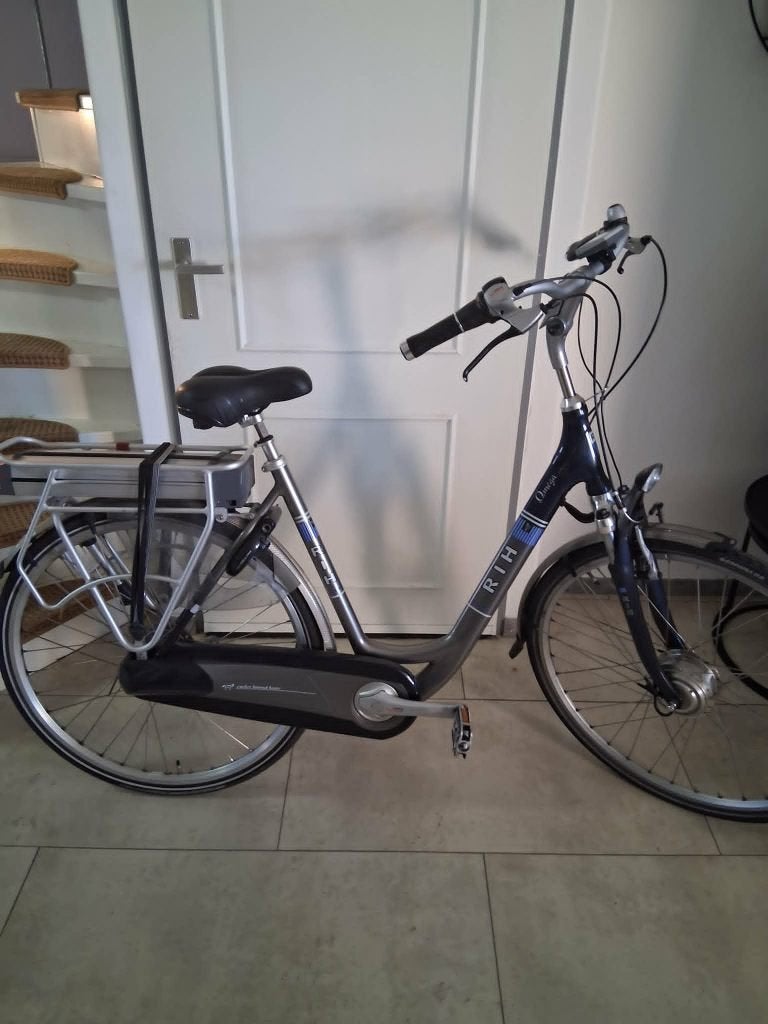 RIH OMEGA ELECTRISCHE FIETS, Fietsen en Brommers, Elektrische fietsen, Zo goed als nieuw, 51 tot 55 cm, 50 km per accu of meer