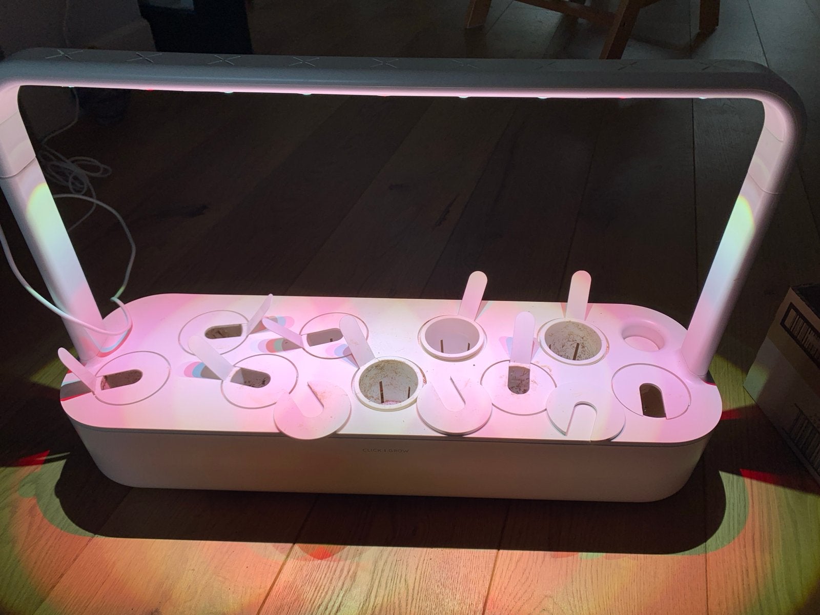Click & Grow Smart Garden 9 - Slimme Binnentuin, Ophalen of Verzenden, Gebruikt, Kweekbak