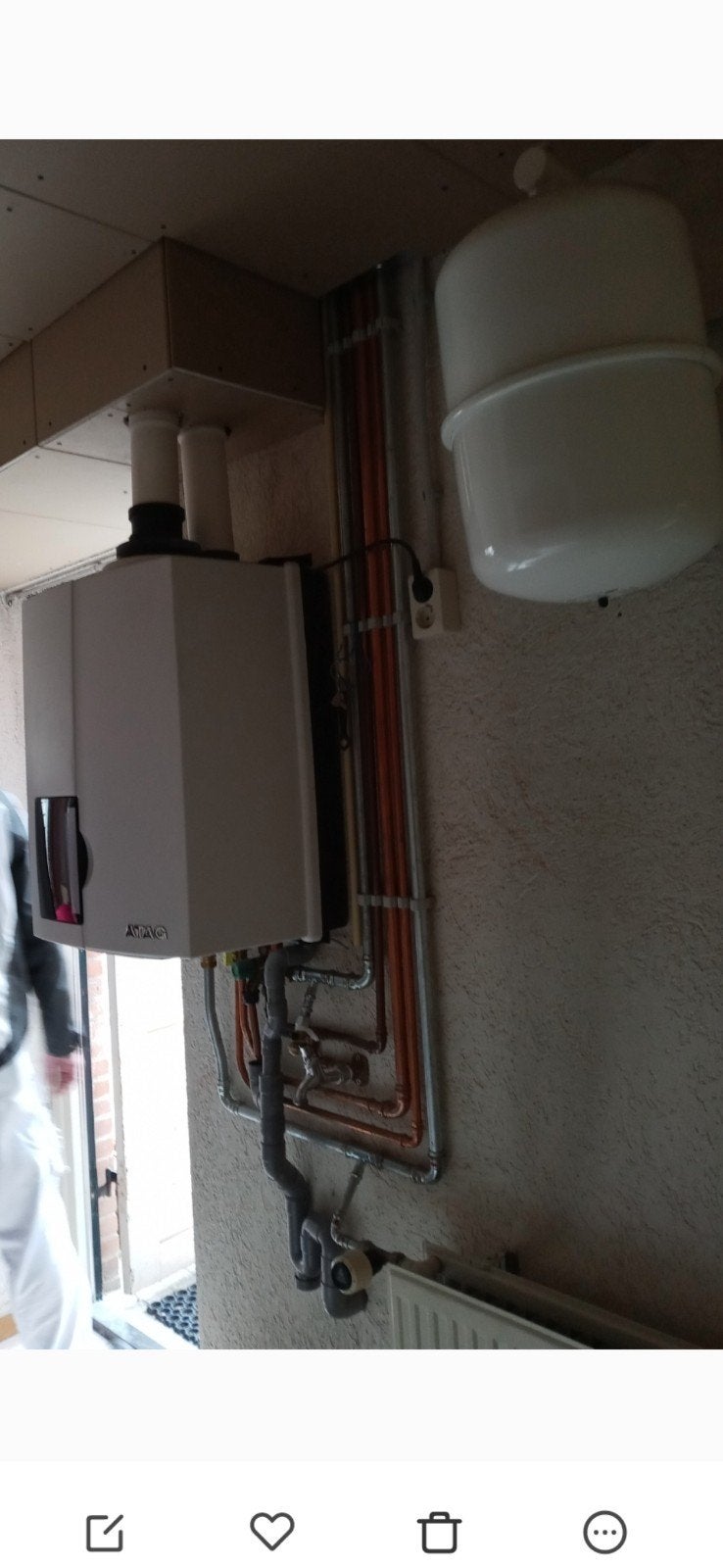 ATAG E325EC Condenserende Ketel - 2016 model, Ophalen, Minder dan 60 cm, Cv-ketel of Combi-ketel, 30 tot 80 cm