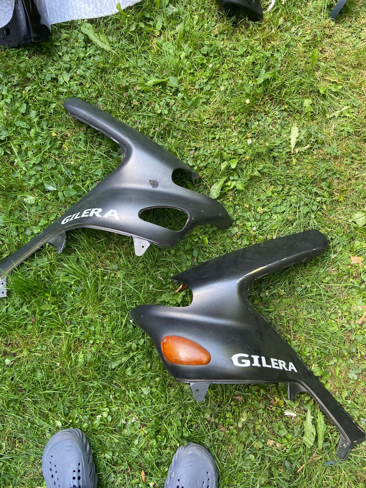 Gilera Runner Opaco Fluo Rosso Voor Kappen Kappenset, Ophalen of Verzenden, Zo goed als nieuw, Kap