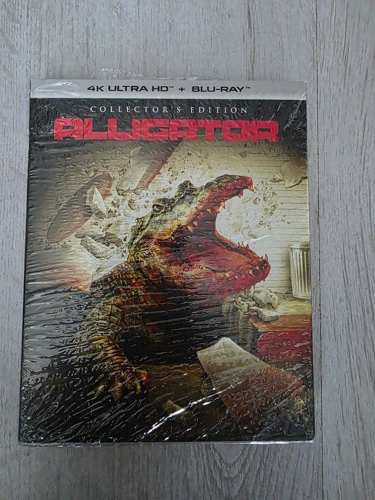 4K UHD Blu-ray Scream Factory - Alligator (1980), Cd's en Dvd's, Blu-ray, Engels, Vanaf 16 jaar, Film, 4K Ultra HD Blu-ray