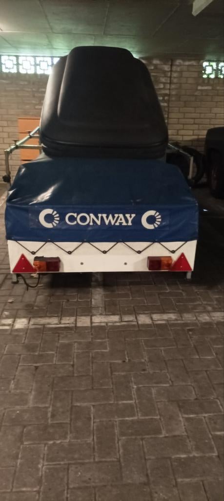 Vouwage zonder kentekendezen is ruim onderde  de 750kg is, Caravans en Kamperen, Ophalen of Verzenden