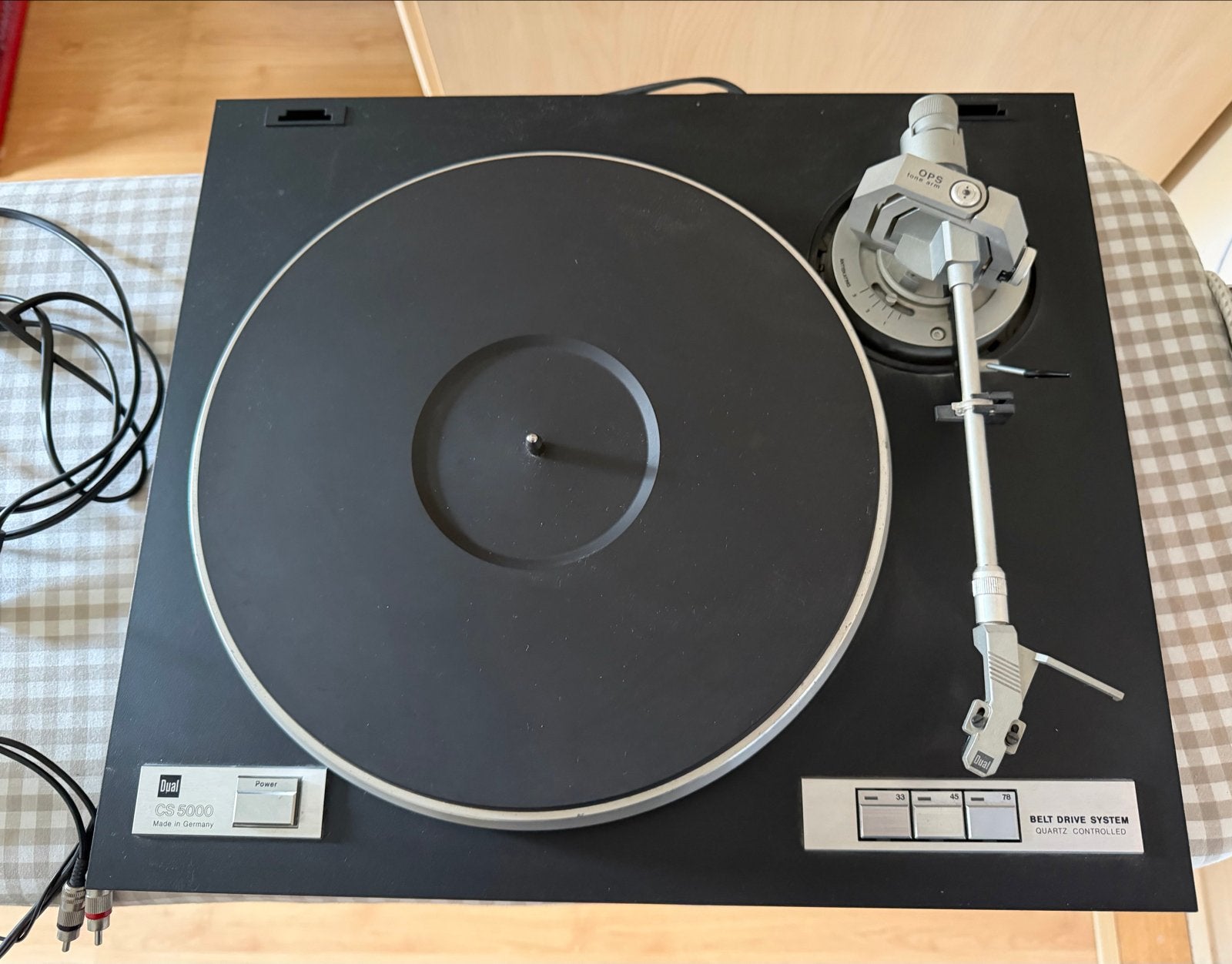 Dual CS 5000 Platenspeler - Made in Germany, Ophalen, Gebruikt, Platenspeler, Dual