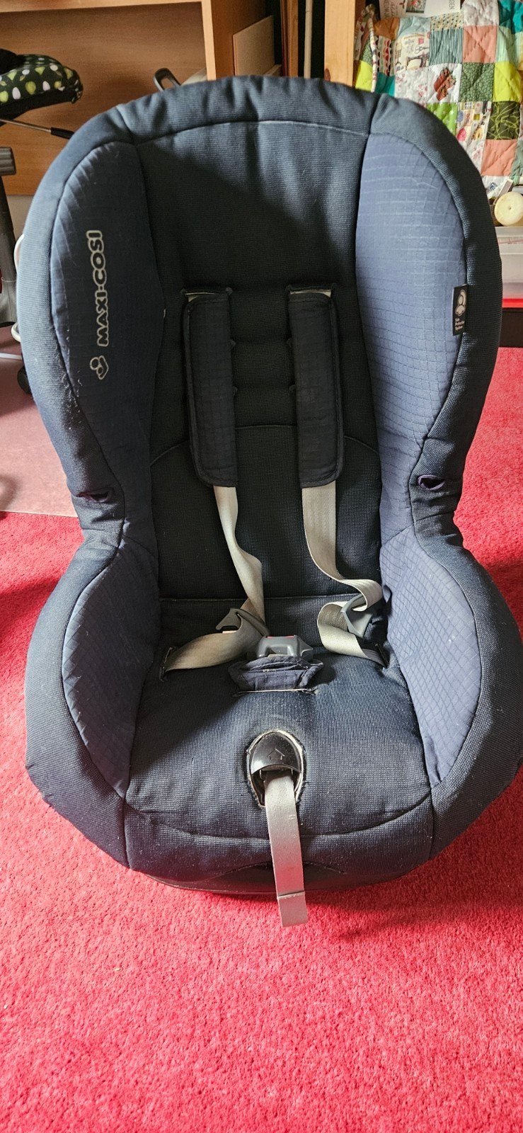 kinder auto stoel grijs/blauw, 9 t/m 18 kg, Ophalen, Overige merken, Gebruikt