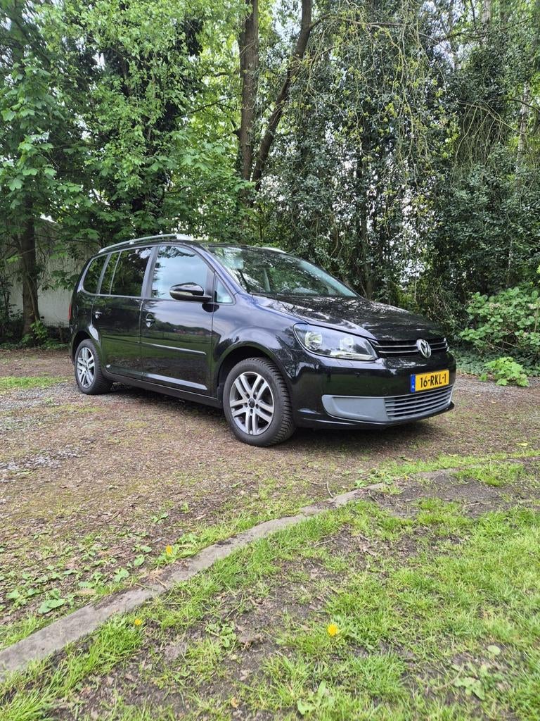 Volkswagen Touran 1.2 TSI 77KW BMT 7P 2011 Zwart, Voorwielaandrijving, Stof, Zwart, 4 cilinders
