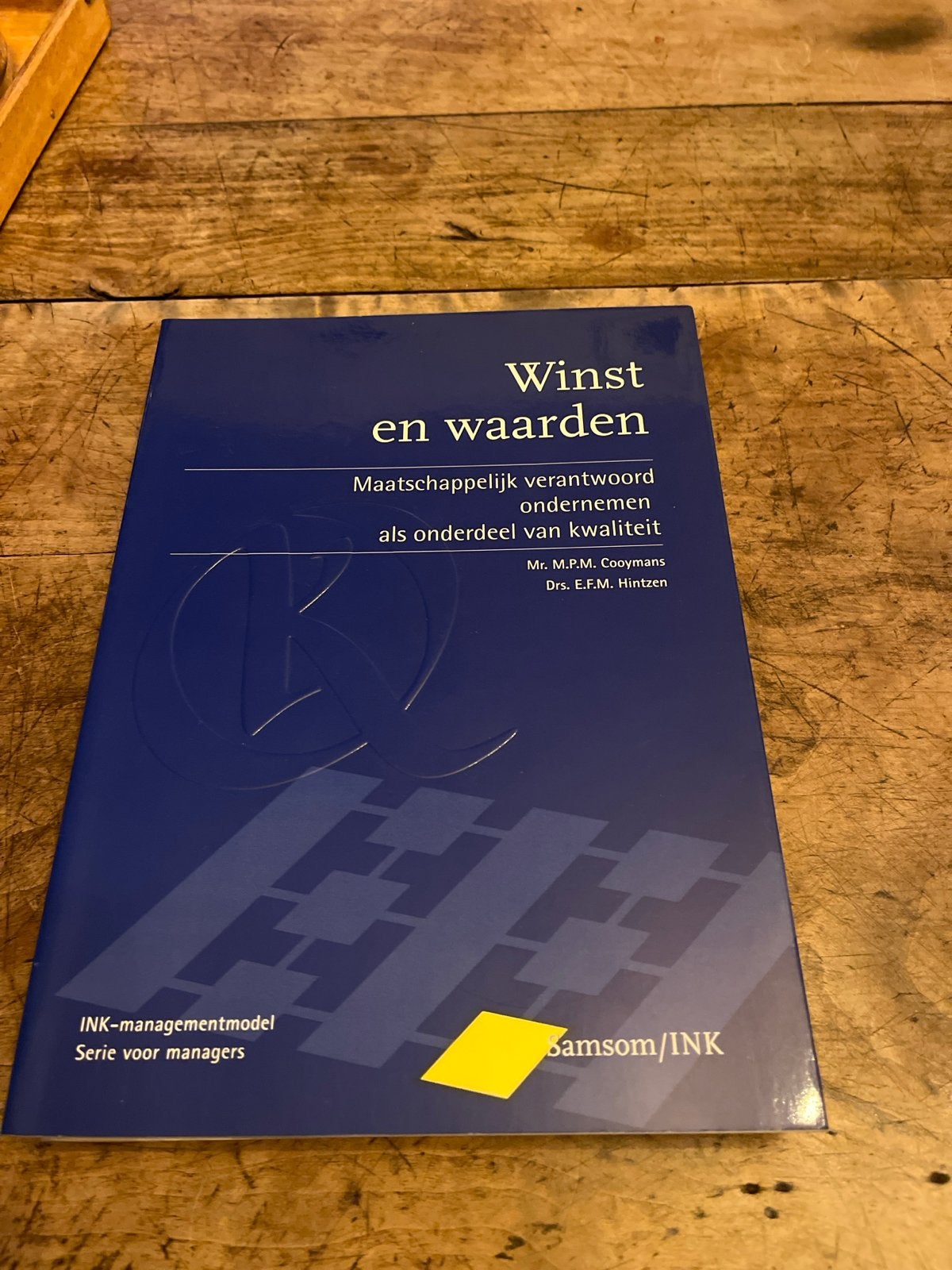 Winst en waarden: Maatschappelijk verantwoord ondernemen, Ophalen of Verzenden, Gamma, Zo goed als nieuw, HBO