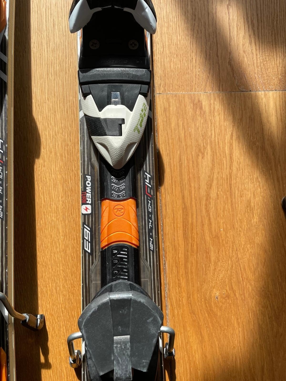 Rossignol Pursuit 163 ski's met bindingen, Ophalen, 160 tot 180 cm, Gebruikt, Rossignol