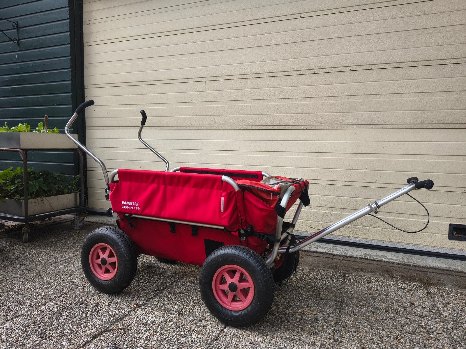 Rambler Explorer 80 bolderkar met regenkap, Caravans en Kamperen, Ophalen, Gebruikt