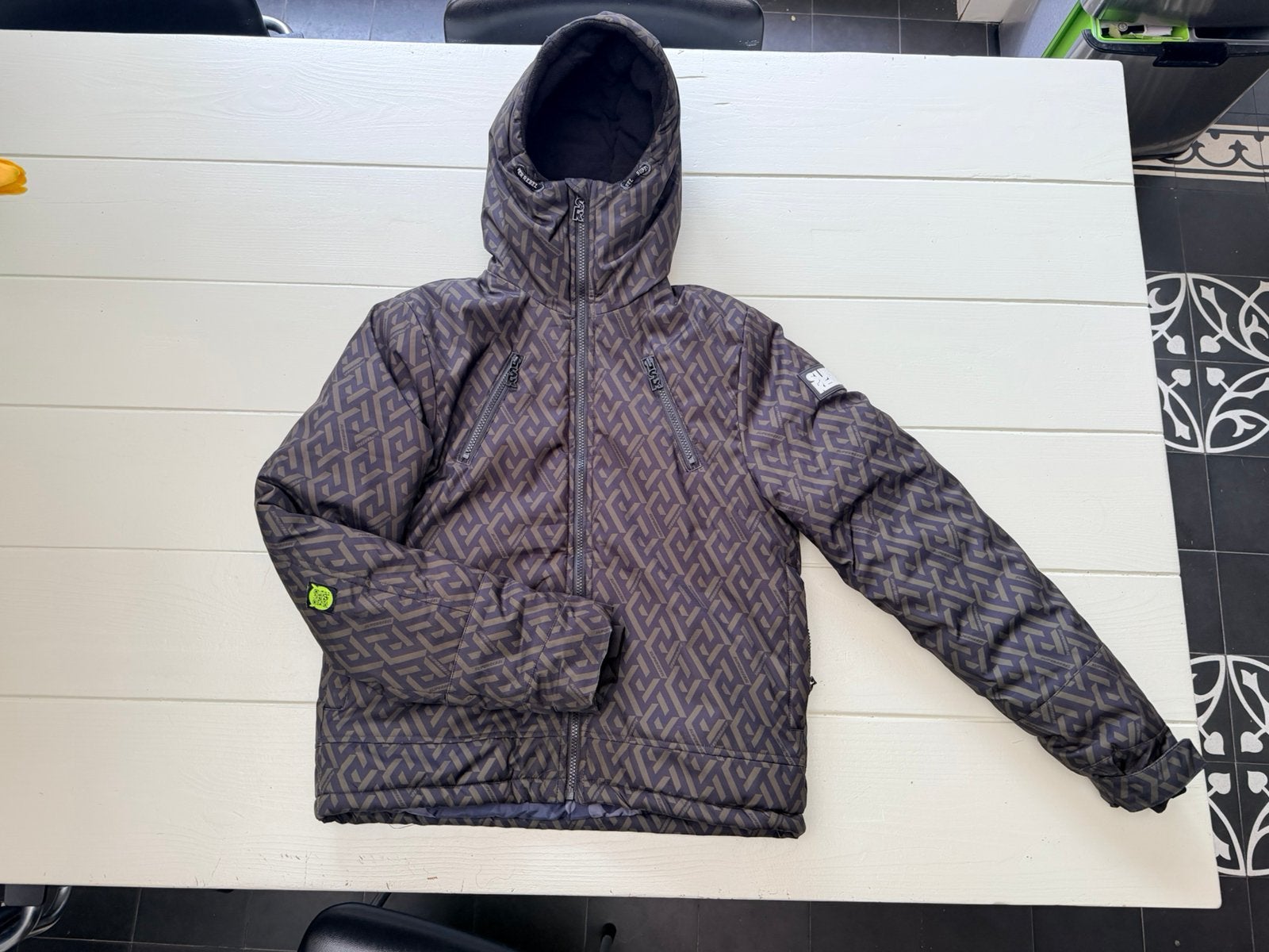 SuperRebel Chilly Ski Tech Jacket Boys, Overige merken, 100 tot 140 cm, Ophalen of Verzenden, Zo goed als nieuw