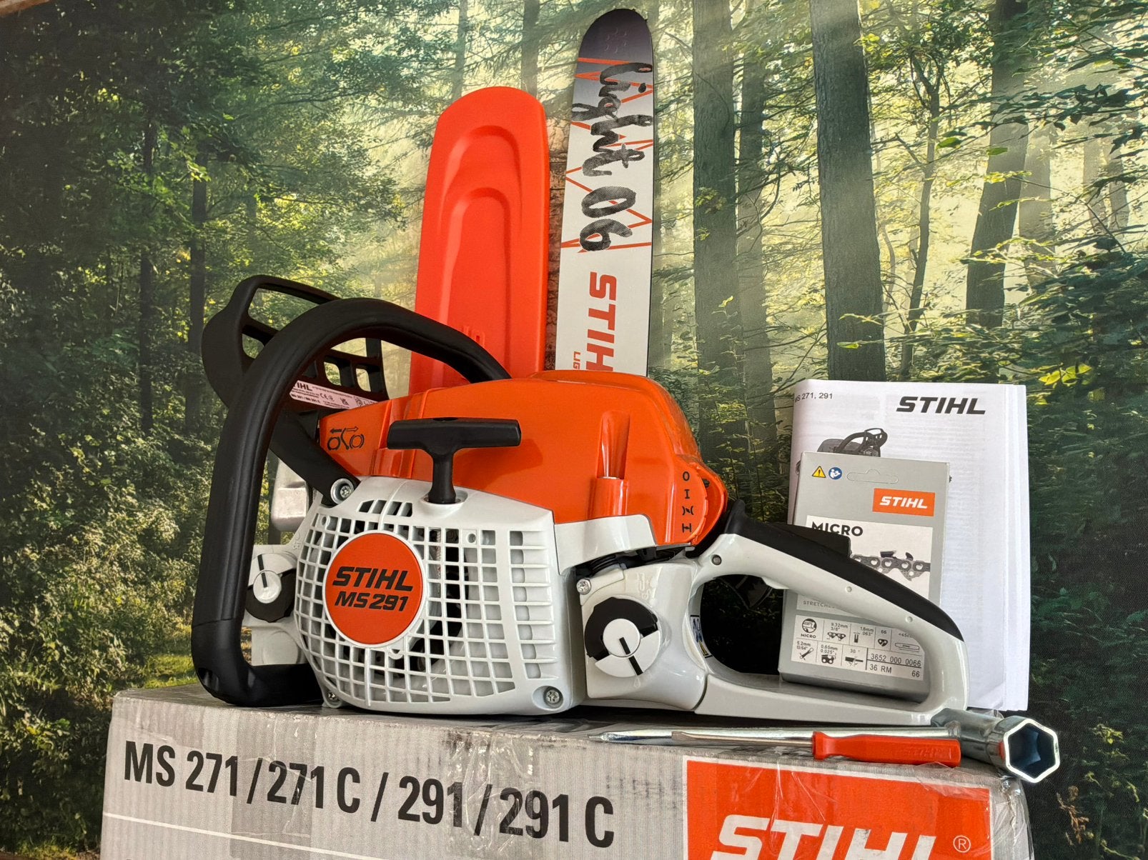 Foto 13 van Stihl MS 291 kettingzaag NIEUW