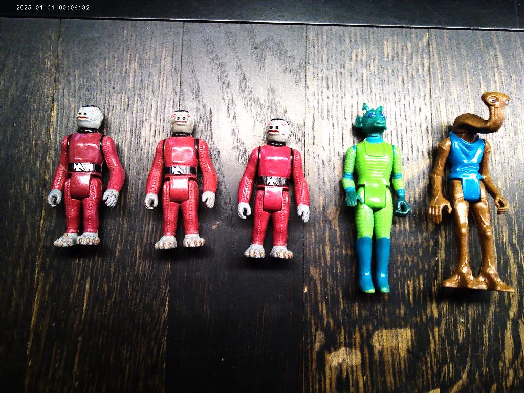 Vintage Star Wars Lotje #2 Cantina creatures KORTING !, Ophalen of Verzenden, Gebruikt, Actiefiguurtje