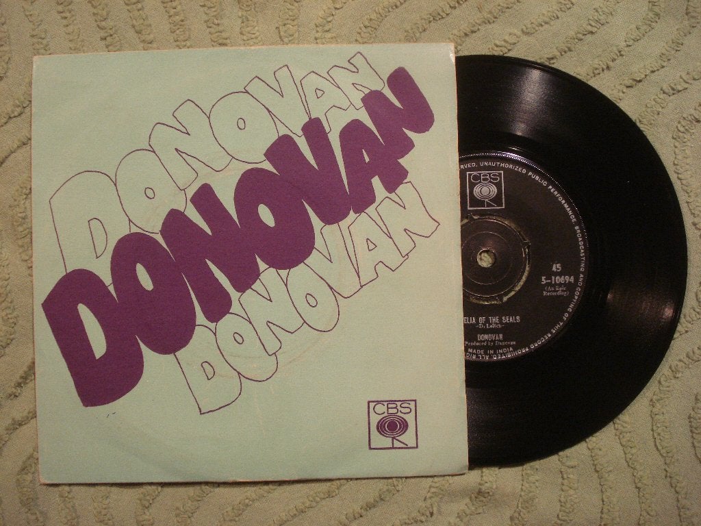 Donovan 7" Vinyl Single: ‘Celia of the seals’ (India), Ophalen of Verzenden, Zo goed als nieuw, 7 inch, Pop