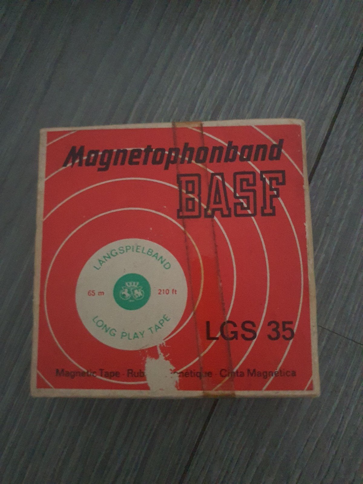 BASF Magnetophonband LGS/35 Langspeelband - 65m, Ophalen of Verzenden